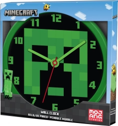 Wandklok Minecraft 25 cm