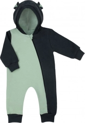 Joggingoverall met capuchon Nicol Olaf voor baby