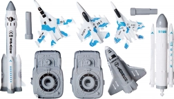 Raket met lanceerplatform en accessoires