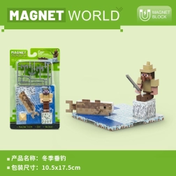 Magnetische Winter Vissen Bouwset