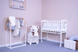 Aanschuifwieg New Baby Mateo 90 × 40 cm wit