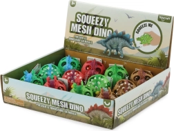 Knijpbare dinosaurus antistress-speelgoed met netbubbels