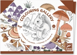 Kleurboekgalerij Natuur van Djeco