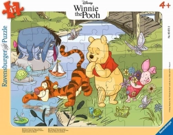 Winnie de Poeh ontdekt de natuur puzzel 47 stukjes