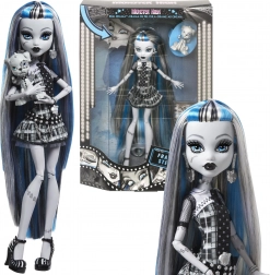 Pop MONSTER HIGH Frankie Stein Reel Drama 26 cm met accessoires