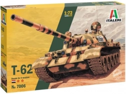 Kunststof modeltank T-62 1:72 Italeri
