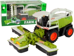 Grote groene maaidorser voor kinderen – kunststof speelgoed