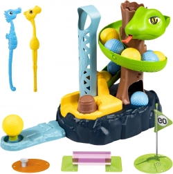 Kinderspel minigolf WOOPIE SNAKE GOLF met obstakels