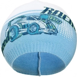 kinderherfstmutsje New Baby Racing lichtblauw 110 (4–5 jaar)