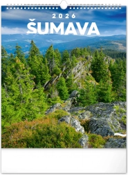 Muurkalender Šumava 2026