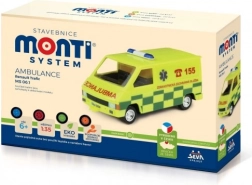 Bouwpakket Monti System Ambulance Renault Trafic model 1:35