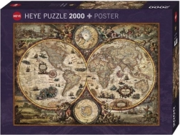 Puzzel 2000 stukjes – Antieke wereld