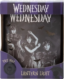 Decoratieve lamp Wednesday – gotische lantaarn met motief van dansende WEDNESDAY