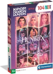 Clementoni puzzel K-Pop Demon Hunters SuperColor 104 stukjes