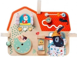 Lilliputiens - houten activiteitenbord Boerderij voor kinderen vanaf 9 maanden