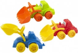 Plastic bouwgraafmachine/lader voor kinderen