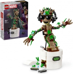 LEGO Marvel Dansende GROOT – interactieve figuur in bloempot