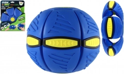 Schijf-bal blauw 22 cm – werpschijf die verandert in een bal