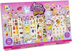 Set tijdelijke tatoeages The Ultimate – roze