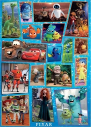 Houten puzzel Disney Pixar 100 stukjes voor kinderen van EDUCA