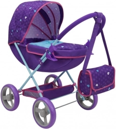 Poppenwagen met tas - Zeemeermin