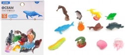 Set van figuren Zeewereld 12 stuks 7 cm