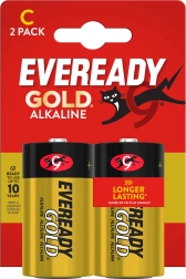 Alkalinebatterijen ENERGIZER Eveready Gold C (LR14) 1,5 V – 2 stuks