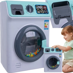 Interactieve kinderwasmachine