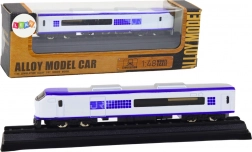 Verzamelmodel trein 1:48 metalen wit-blauw