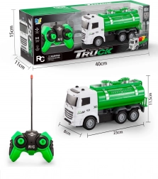 RC tankwagen met licht- en geluidseffecten, 27 MHz