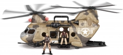 Helikopter met figuren en effecten 50 cm