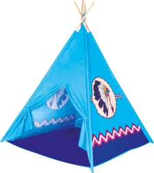 Bino indianentipi blauw