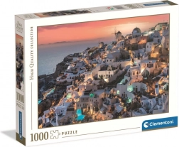 Clementoni puzzel 1000 stukjes HQ – Shades of Santorini