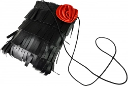 Schoudertas met roos