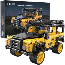 CaDA terreinwagen Defender Off-Roader met pull-back-aandrijving, 389 onderdelen