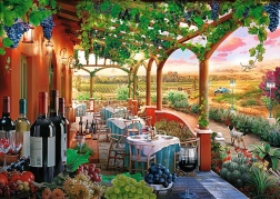 Puzzel TREFL Premium Plus Tea Time: Italiaanse wijngaard 1000 stukjes