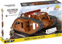 COBI Mark V (Male) tank 1:35 bouwset 844 stenen