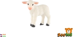 Zooted figuur van een lam van een schaap 5 cm