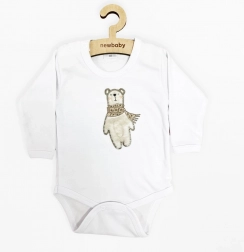 romper voor baby’s met lange mouwen New Baby Polar Bear
