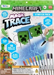 Minecraft magische tekeningen – startset voor overtrekken