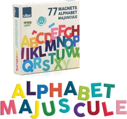 Vilac Houten Magnetische Alfabet Hoofdletters