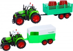 Tractor met aanhanger 35 cm – kinderspeelgoed boerderij