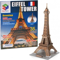 3D-puzzel Eiffeltoren – 35 stukjes, zonder lijm