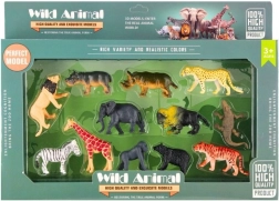 Wilde dieren – set van 12 figuren