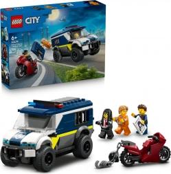 Lego City politiebusje voor gevangenentransport