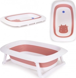 Opvouwbaar babybadje met afvoer Ecotoys – Roze