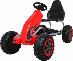 Grote trapkart voor kinderen Rood