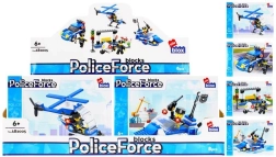 Politie bouwset met minifiguur – 4 varianten