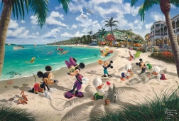 Puzzel Mickey en Minnie: In Florida 200 stukjes