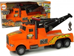 Kunststof takelwagen 1:10 met lier – oranje